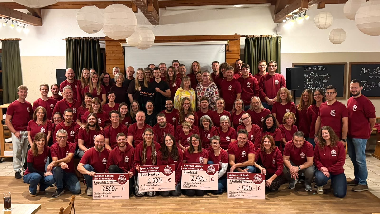 10.000€ für den guten Zweck!